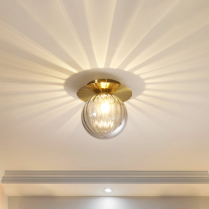 GlowVail™ – Globe Corridor Flushmount Lighting