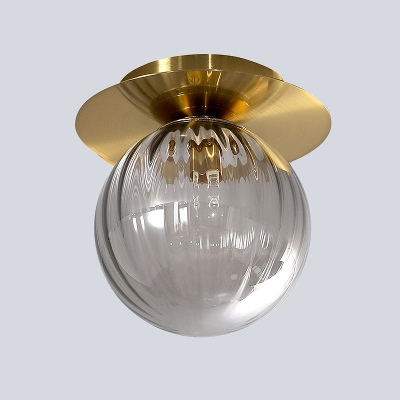 GlowVail™ – Globe Corridor Flushmount Lighting