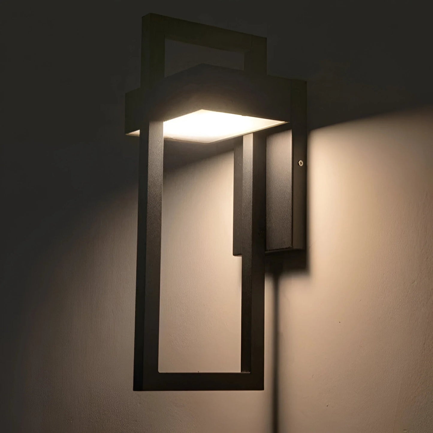 GlowCraft™ – Weatherproof Outdoor Wall Light