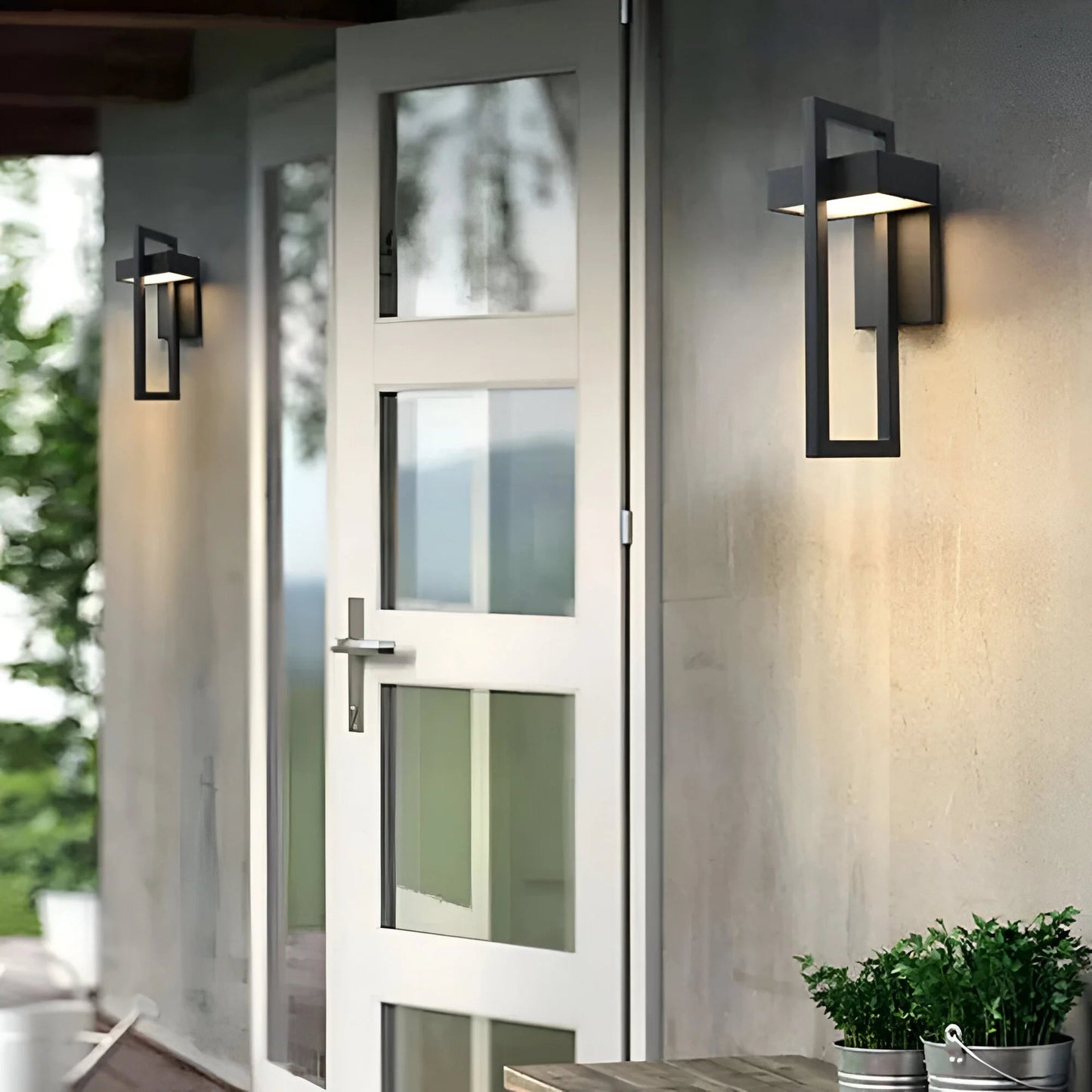 GlowCraft™ – Weatherproof Outdoor Wall Light