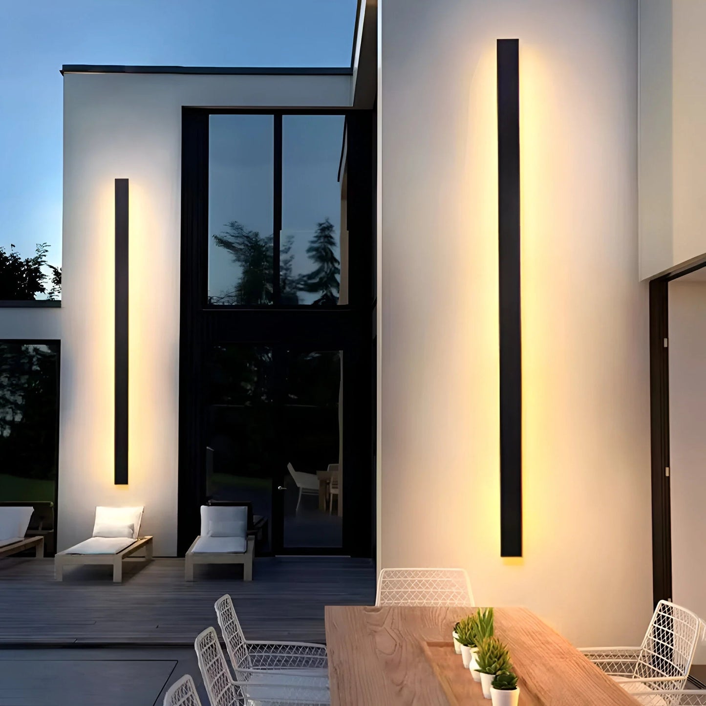 LumaLine™ – Waterproof LED Designer Wall Light for Indoor and Outdoor Use