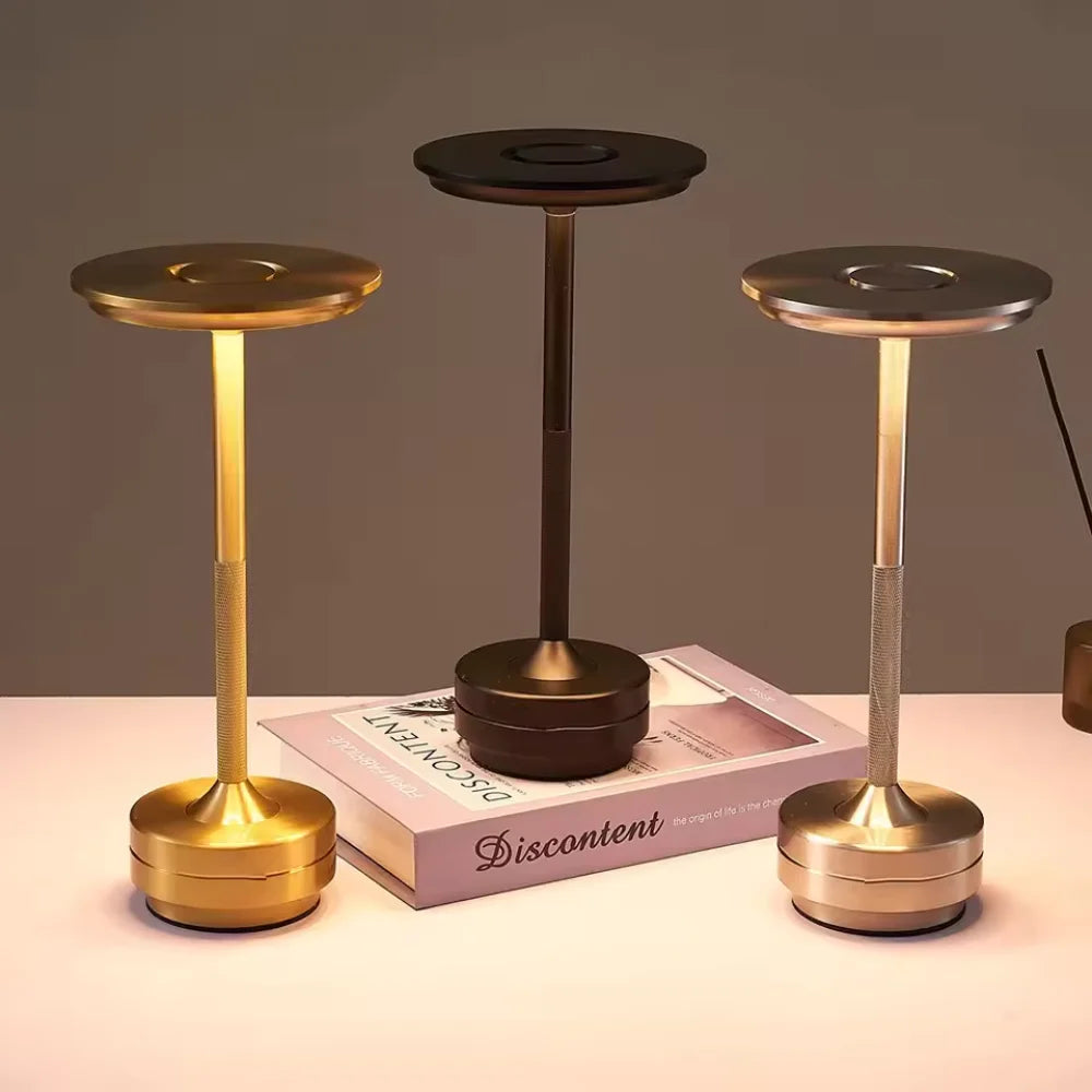 Lumenza™ – Rechargeable Cordless Dimmable Table Lamp