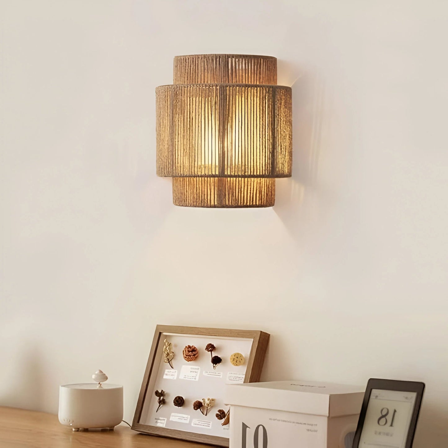 LumiRope™ – Eco-Friendly Hemp Rope Wall Light