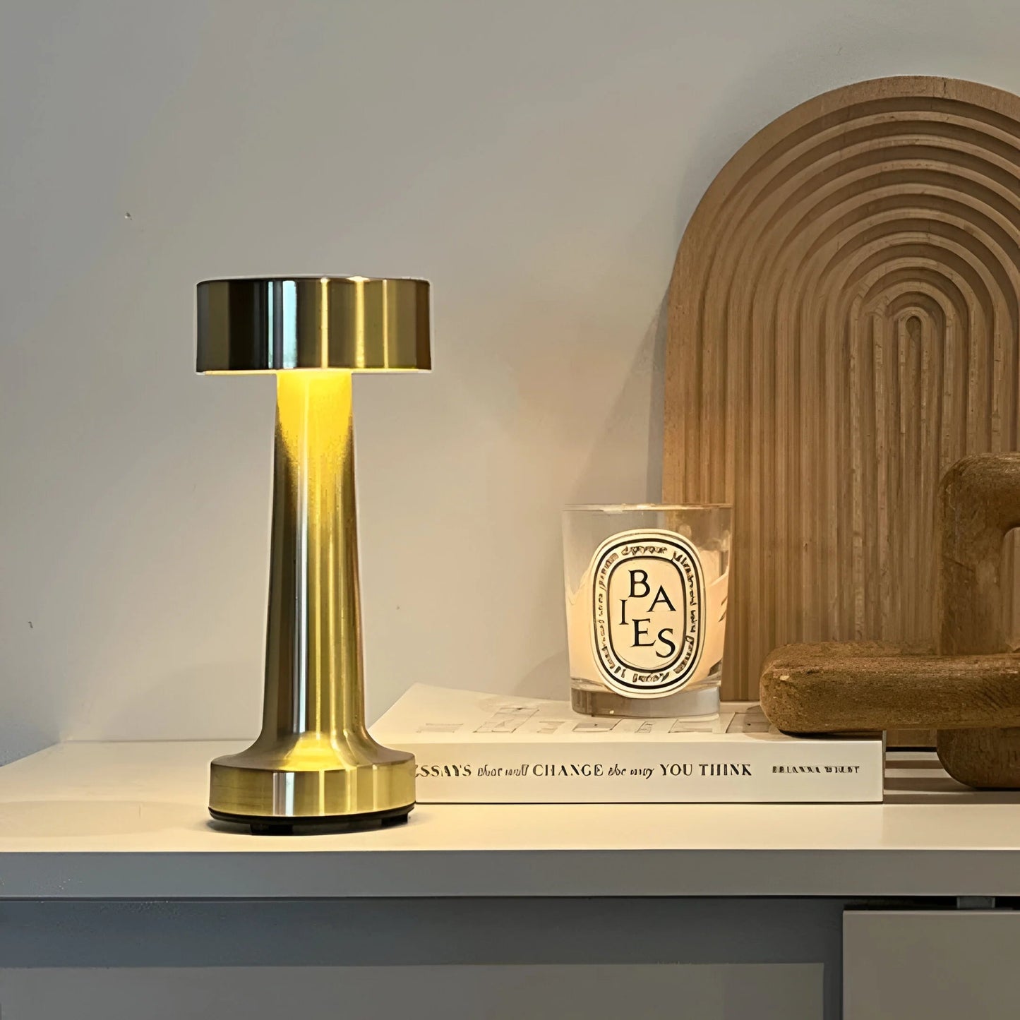 LuxaTouch™ – Wireless Touch Dimmer Designer Table Lamp