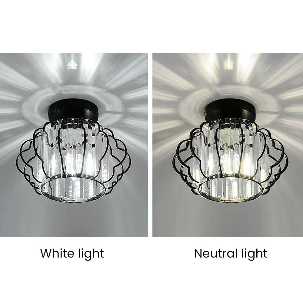 OrnaGlitz™ – Luxurious Crystal Ceiling Light