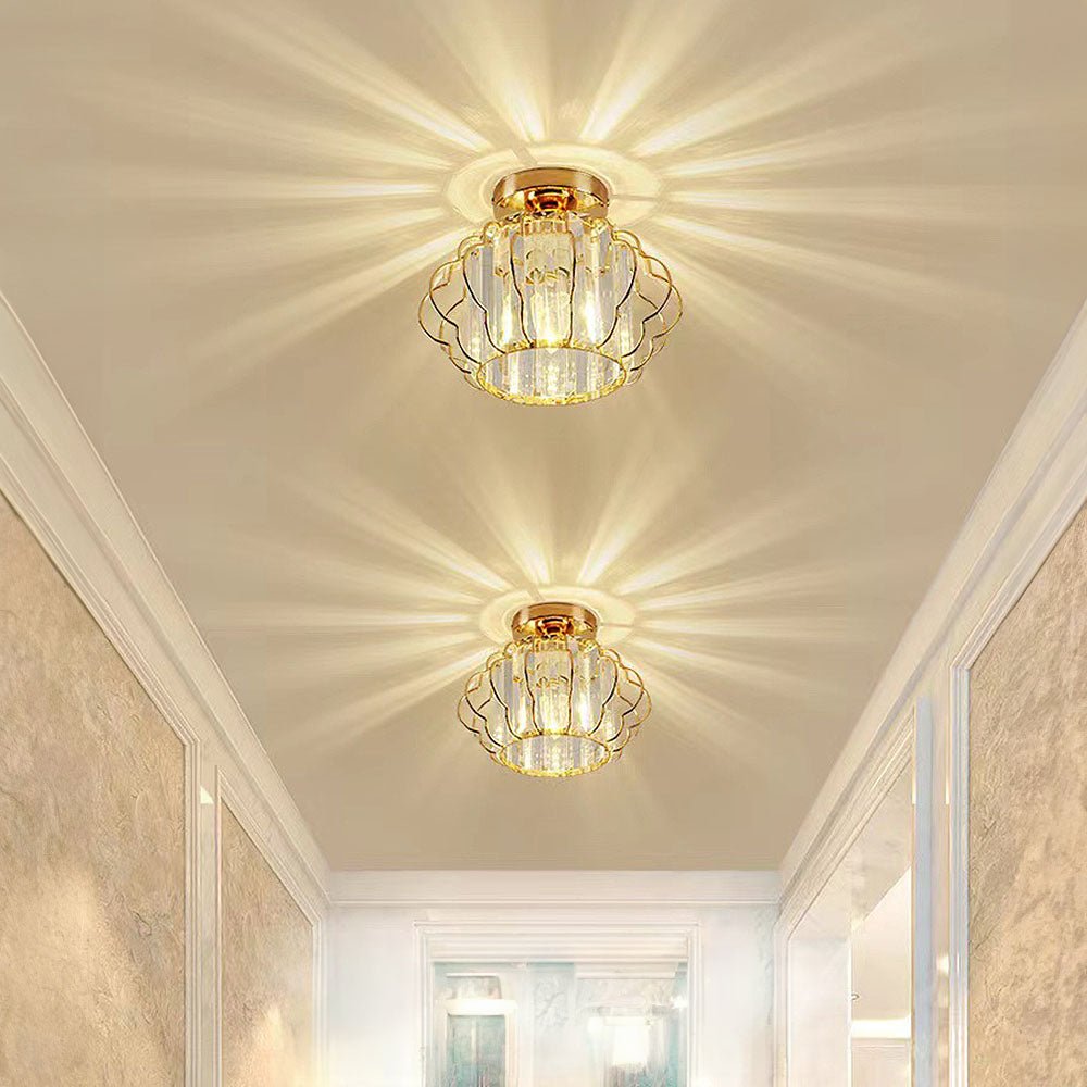 OrnaGlitz™ – Luxurious Crystal Ceiling Light