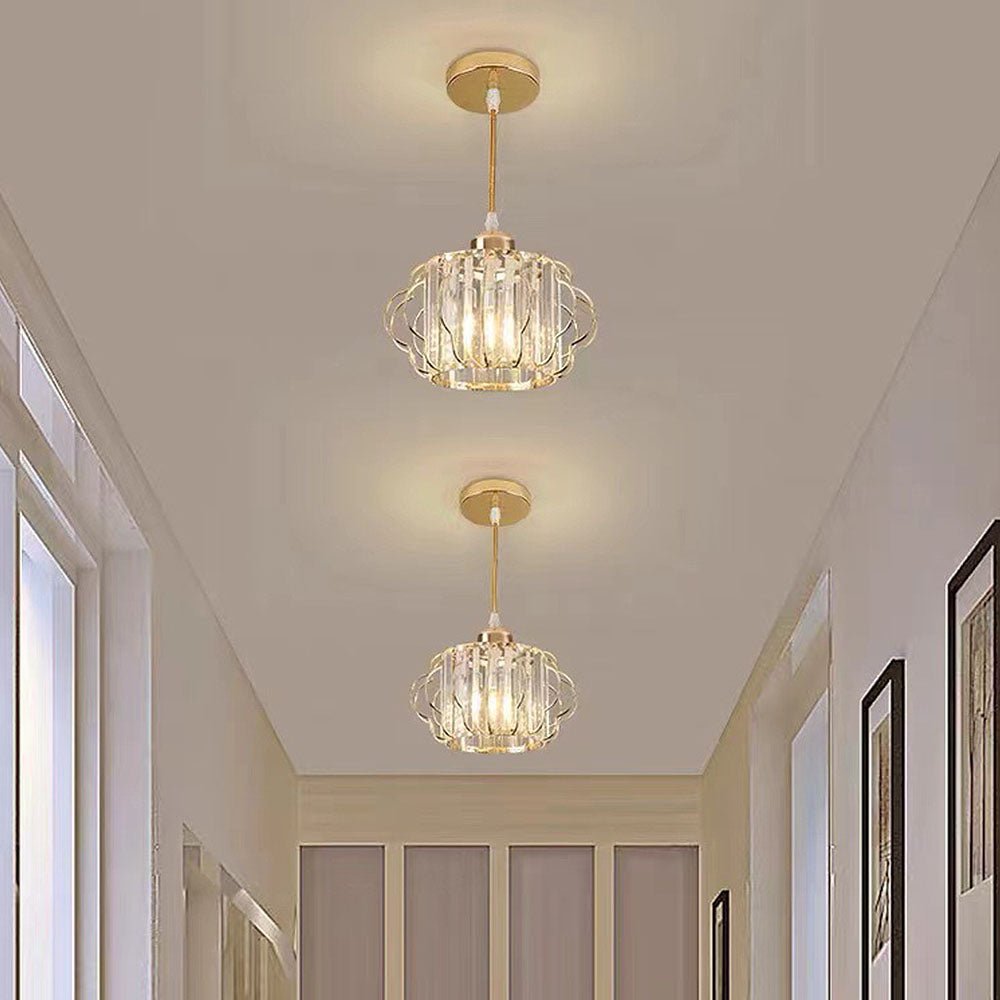 OrnaGlitz™ – Luxurious Crystal Ceiling Light