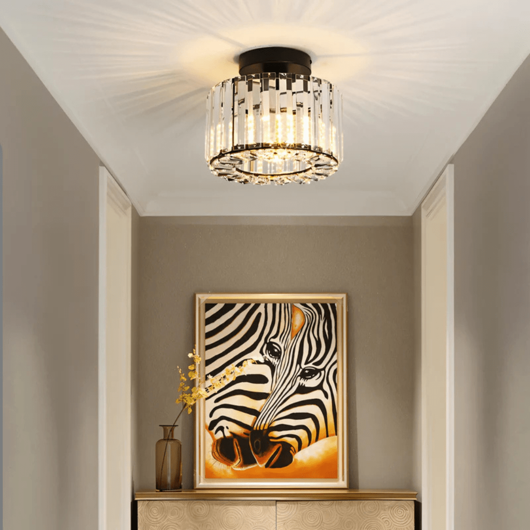 OrnaLuxe™ – Luxury Crystal Ceiling Lamp