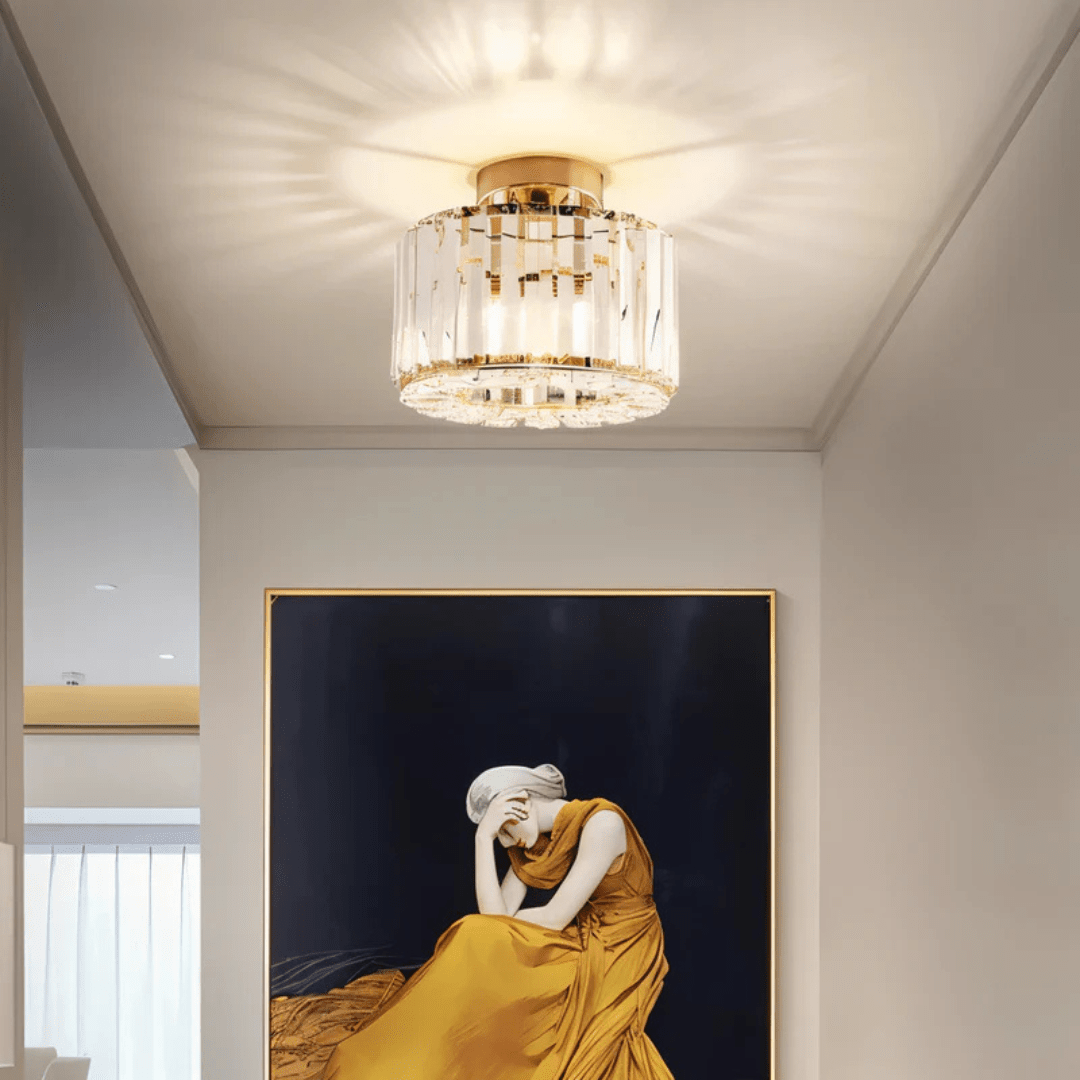 OrnaLuxe™ – Luxury Crystal Ceiling Lamp