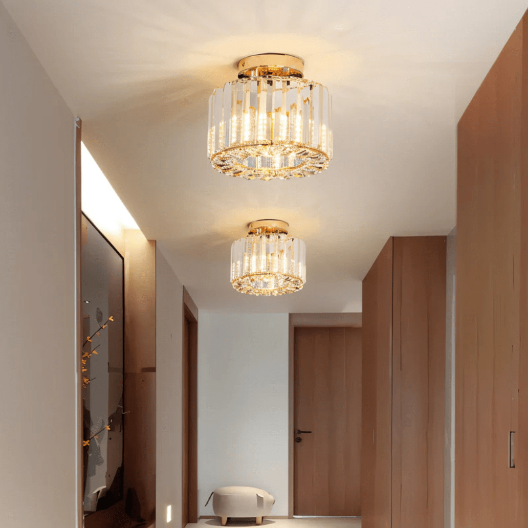 OrnaLuxe™ – Luxury Crystal Ceiling Lamp