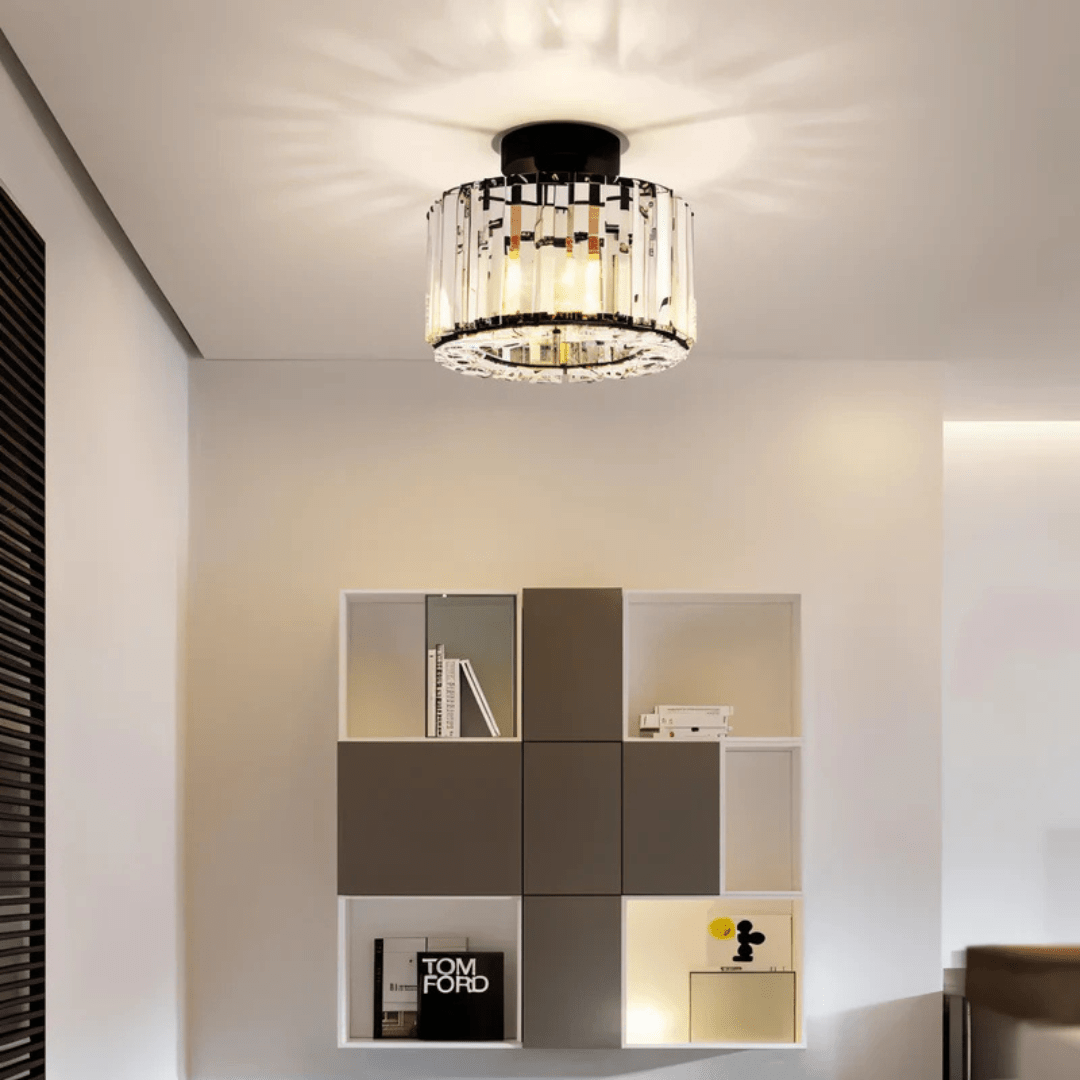 OrnaLuxe™ – Luxury Crystal Ceiling Lamp