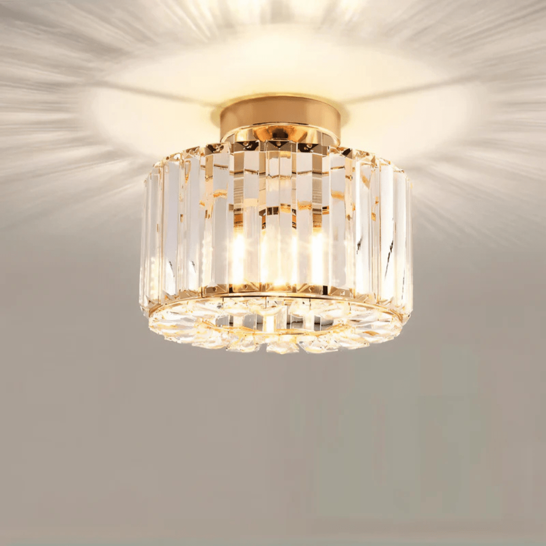 OrnaLuxe™ – Luxury Crystal Ceiling Lamp