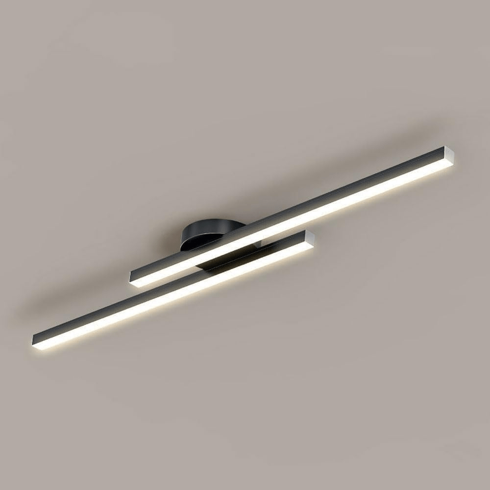 HaloEdge™ – Modern Aluminium Long Strip Semi Flush Mount LED Ceiling Light