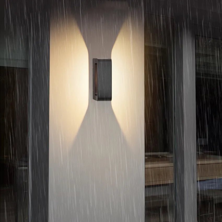 Murlustro™ – Modern Waterproof Outdoor Wall Light, Adjustable Lighting