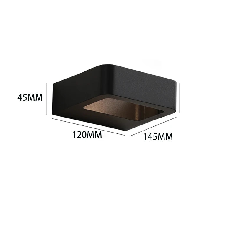 Murlustro™ – Modern Waterproof Outdoor Wall Light, Adjustable Lighting