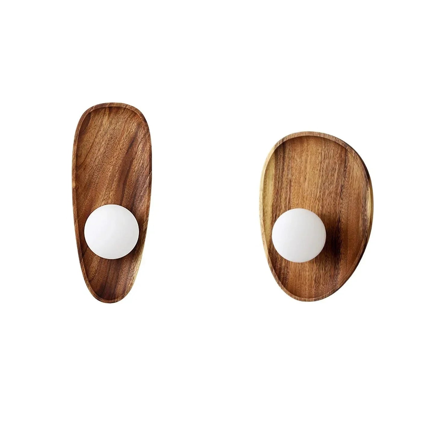 NaturaGlow™ – Elegant & Durable Natural Wood LED Wall Light