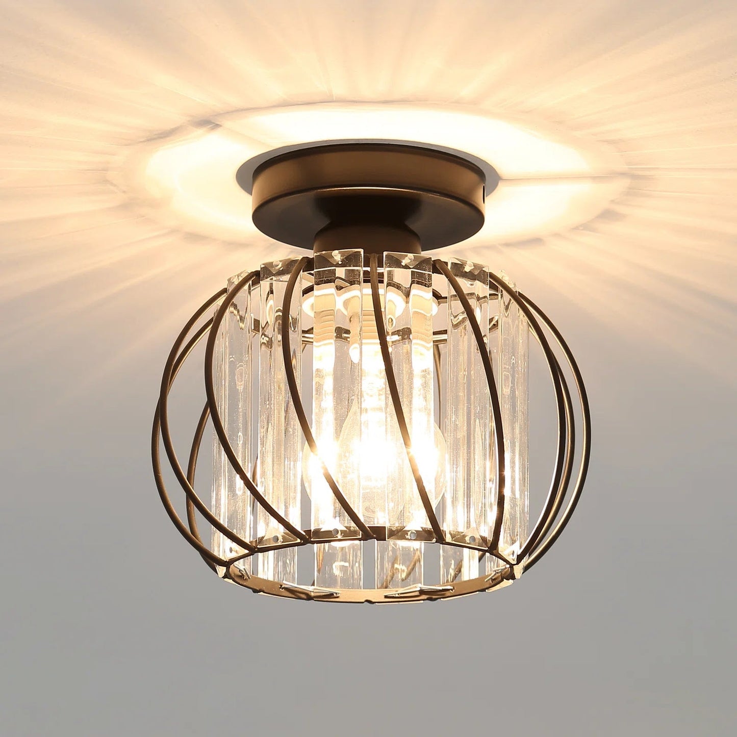 LumiDuet™ – Set of 2 Simple Luxury Glass Hallway Ceiling Light