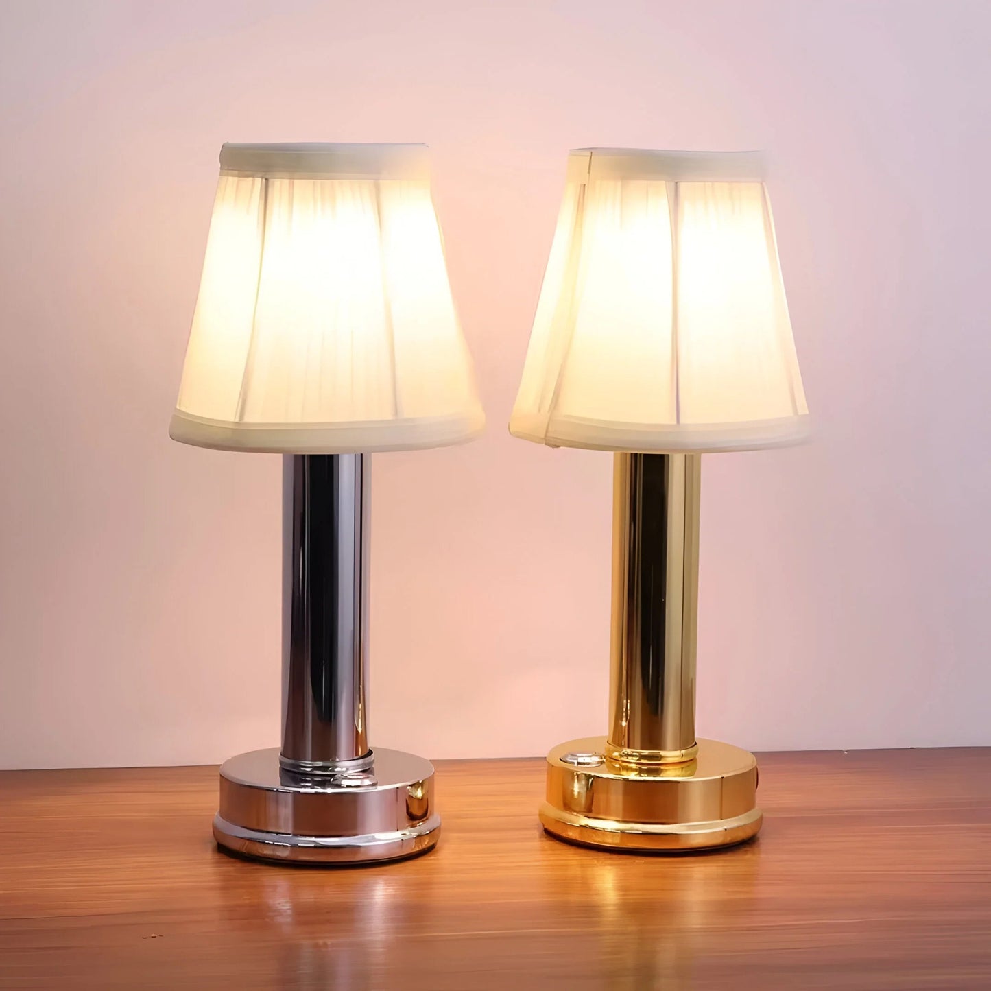 SilkaLux™ – Cordless Table Lamp with 3-Level Silk Lighting