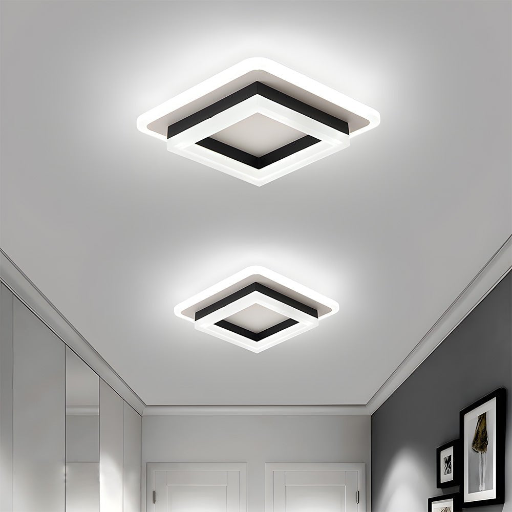 AuraBlock™ – Square Hallway LED Ceiling Light