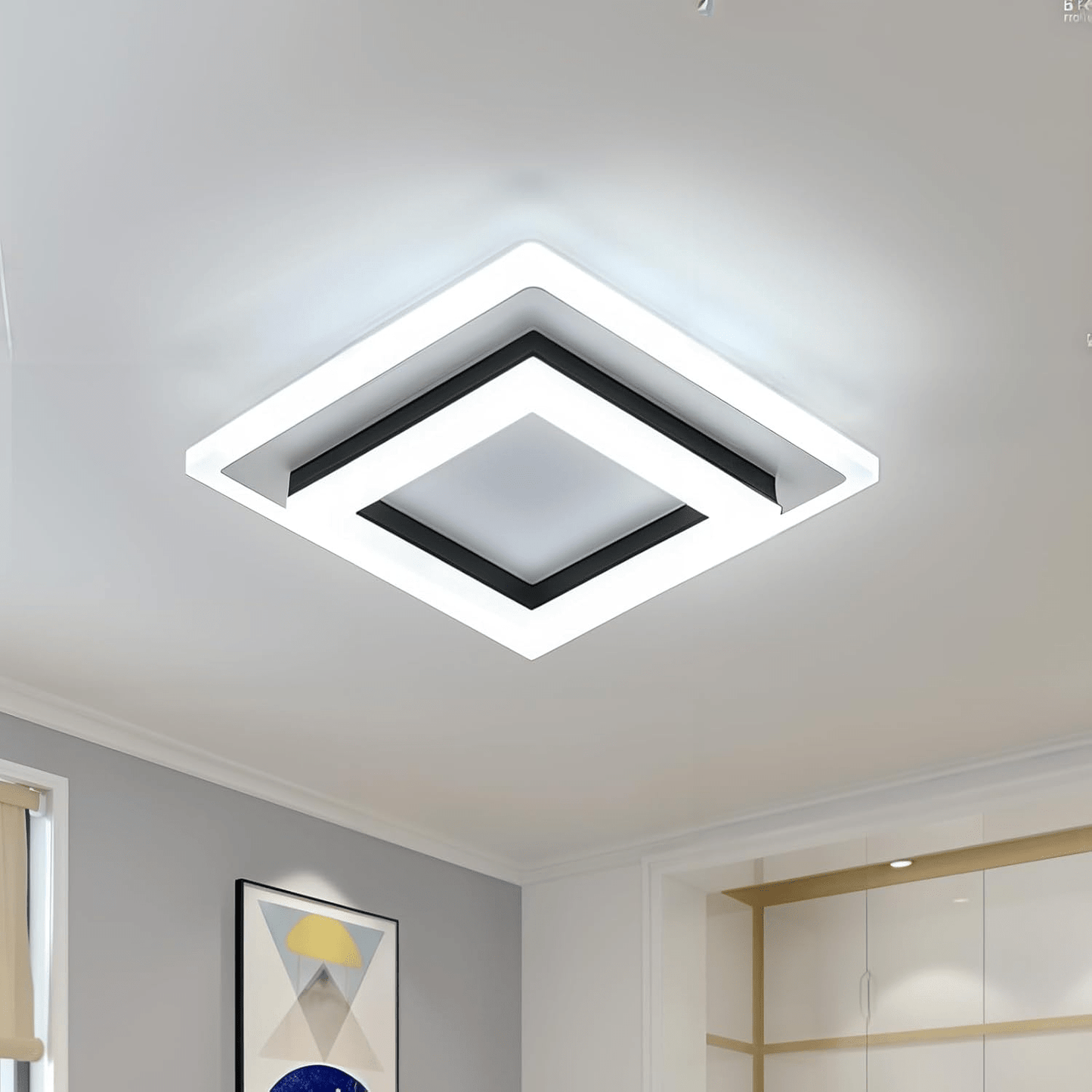 AuraBlock™ – Square Hallway LED Ceiling Light