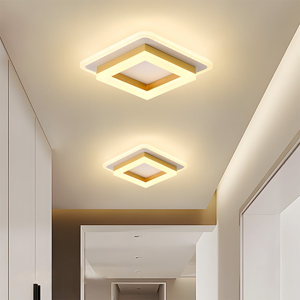 AuraBlock™ – Square Hallway LED Ceiling Light