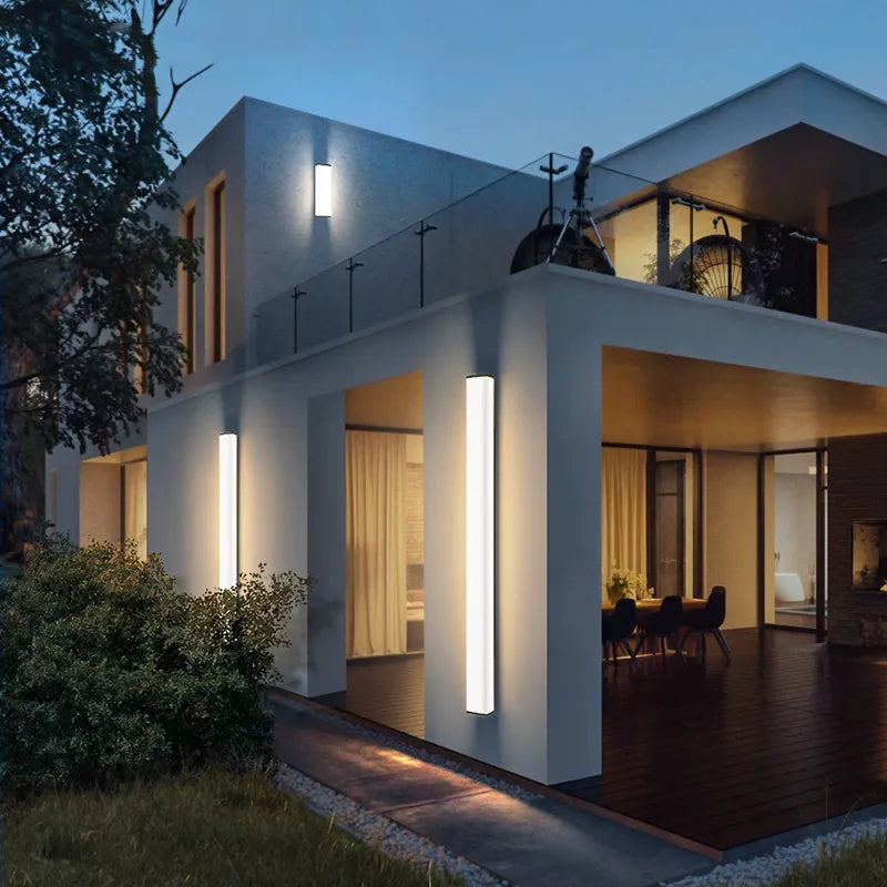 StellarLight™ – Customizable Outdoor Wall Light in Multiple Sizes