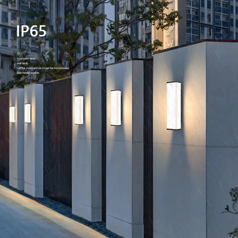 StellarLight™ – Customizable Outdoor Wall Light in Multiple Sizes