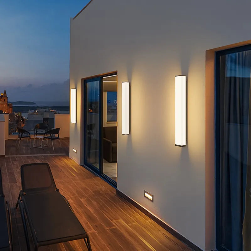 StellarLight™ – Customizable Outdoor Wall Light in Multiple Sizes