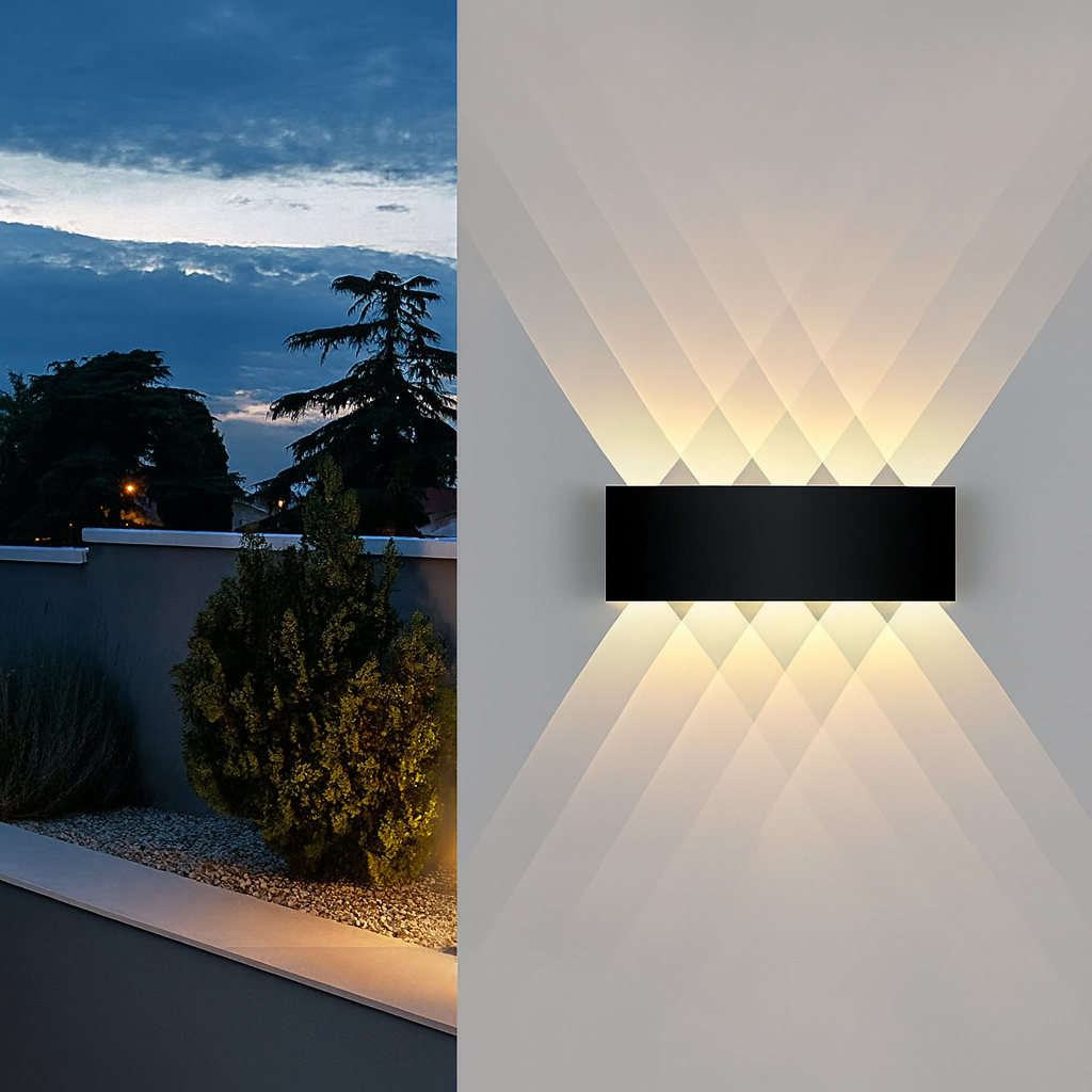 Verma™ – Stylish and Waterproof Outdoor Wall Light