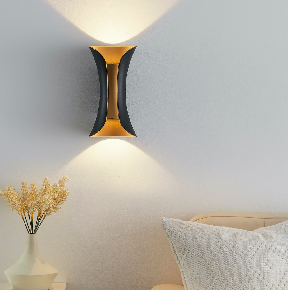 Alurex™ – Elegant 6W/12W LED Aluminum Outdoor Wall Light