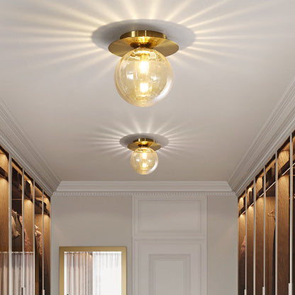 GlowVail™ – Globe Corridor Flushmount Lighting