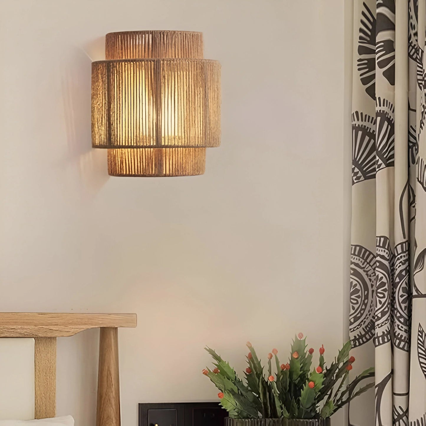 LumiRope™ – Eco-Friendly Hemp Rope Wall Light