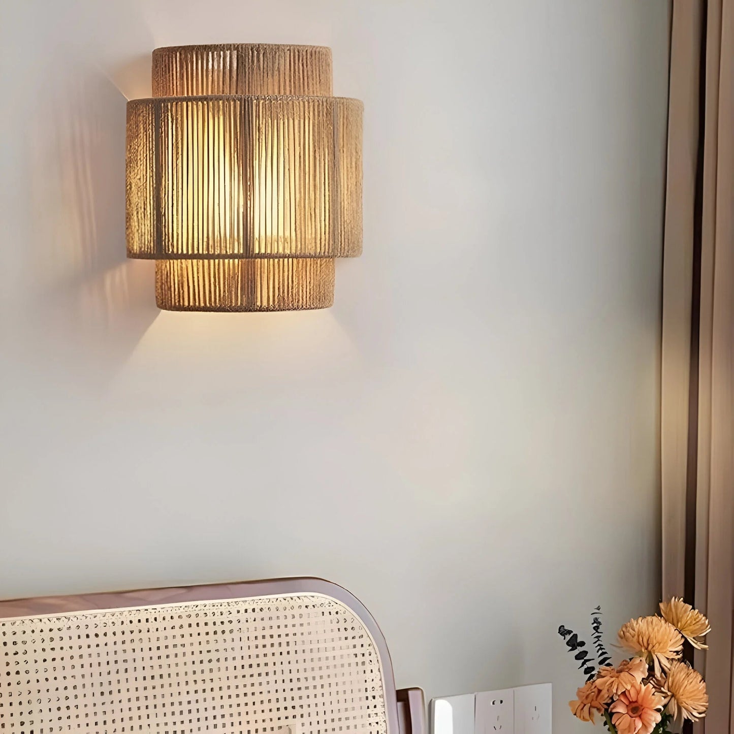LumiRope™ – Eco-Friendly Hemp Rope Wall Light