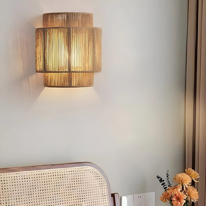 LumiRope™ – Eco-Friendly Hemp Rope Wall Light
