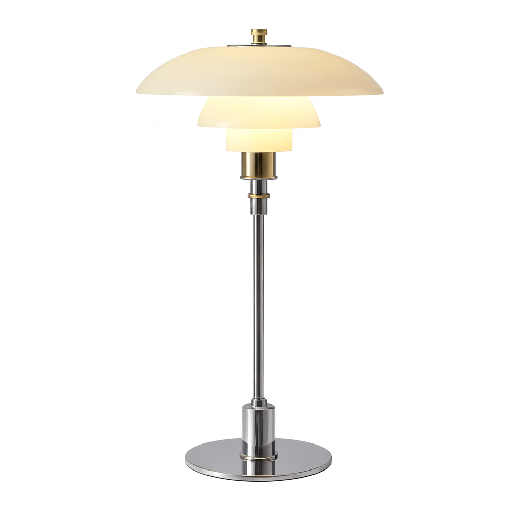 Lumierenortique™ – Scandinavian Table Lamp Glass Shade Lighting