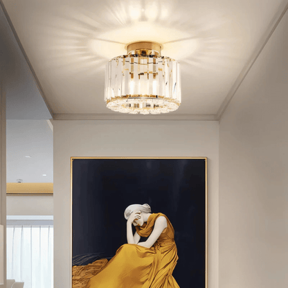 OrnaLuxe™ – Luxury Crystal Ceiling Lamp
