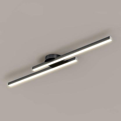 HaloEdge™ – Modern Aluminium Long Strip Semi Flush Mount LED Ceiling Light