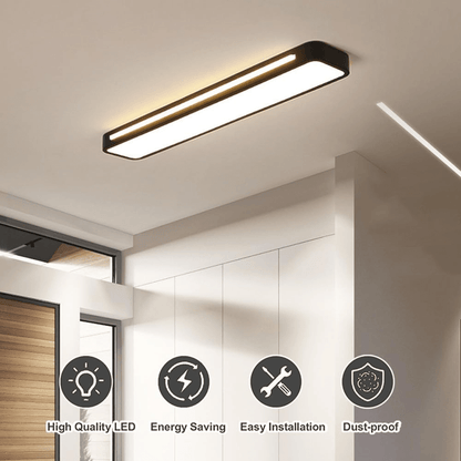 NordLinx™ – Modern Nordic Minimalist Long LED Ceiling Light