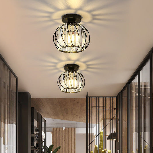 LumiDuet™ – Set of 2 Simple Luxury Glass Hallway Ceiling Light