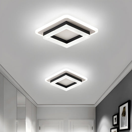 AuraBlock™ – Square Hallway LED Ceiling Light