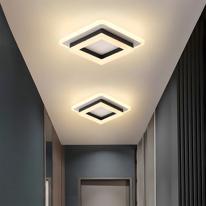 AuraBlock™ – Square Hallway LED Ceiling Light