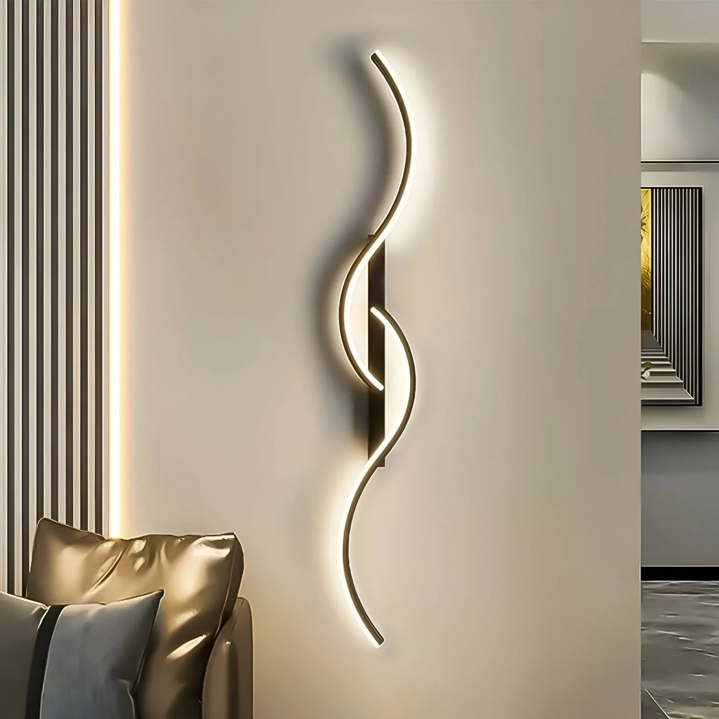 WaveGlow™ – Curved Design Wall Light Energy-Saving & Modern LED Lighting