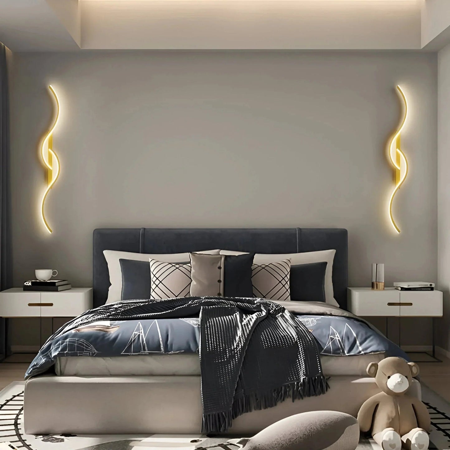 WaveGlow™ – Curved Design Wall Light Energy-Saving & Modern LED Lighting
